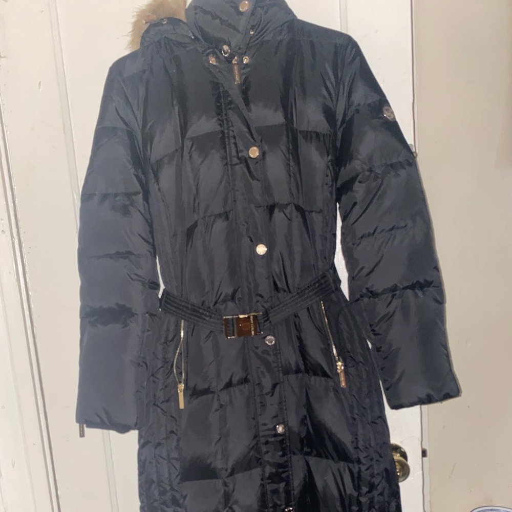 long mk black puffer